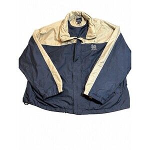 Holloway Notre Dame Fighting Irish Windbreaker Jacket Mens 3XL Navy Gold Zip